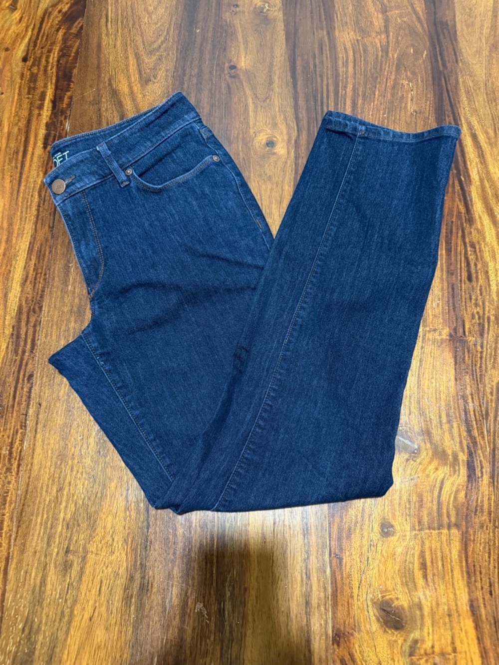 LOFT Curvy Straight 29/8 Dark Indigo Jeans